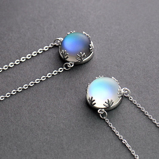 Day & Night Moonstone Necklace