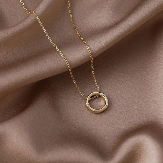 O Ring Pendant Necklace
