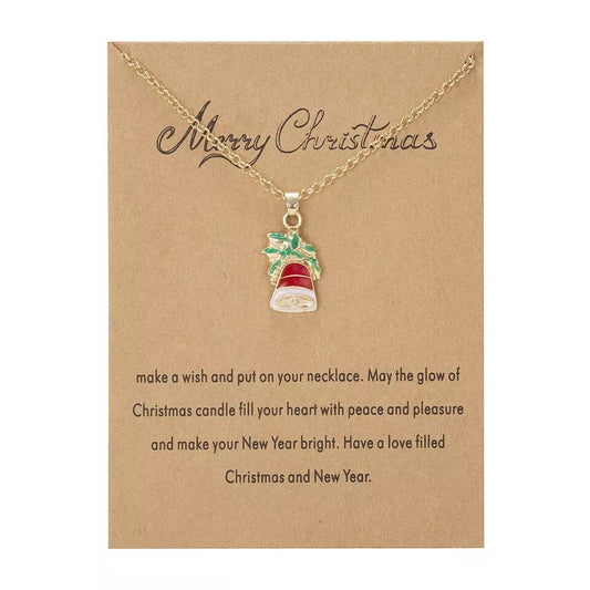 Christmas Bell Necklace