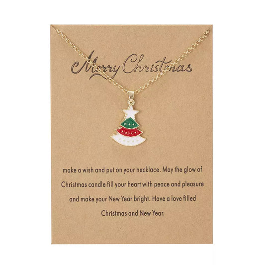 Christmas Tree Necklace