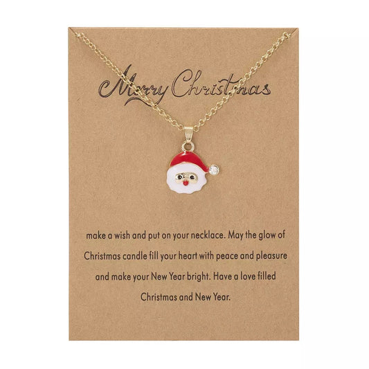 Christmas Santa Necklace